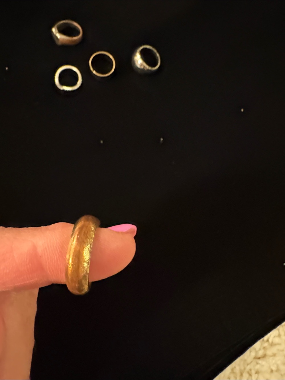Women’s Mixed Metal Stackable Rings - Gold & Silver 5 - Picture 2 of 6